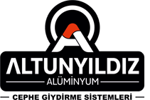 Altunyıldız Alüminyum Doğrama Dış Cephe Kaplama Kompozit Kaplama Silikon Cephe Bina Giriş Kapıları Logo